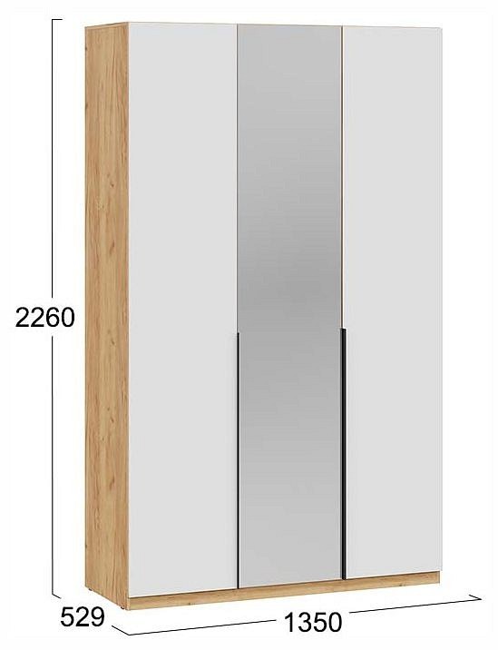 Шкаф платяной Джоли TRI_262573