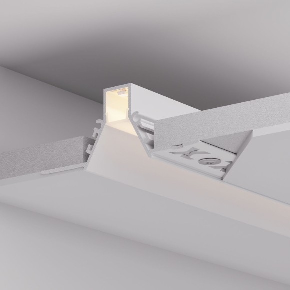 Алюминиевый профиль Arlight COMFORT10-V-FANTOM-2000 WHITE 052538