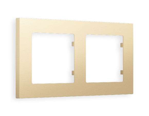 Рамка двухместная Ambrella Volt Techno AF220602