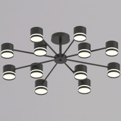 Люстра на штанге Reluce 89730-0.3-12 GX53 BK