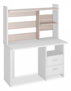 Стол компьютерный Домино Lite СКЛ-Прям120+НКЛ-120 БЕК MER_SKL-Pryam120_NKL-120_BEK