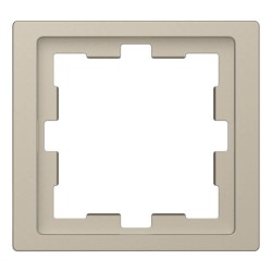 Рамка 1-постовая Schneider Electric Merten D-Life MTN4010-6533