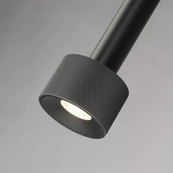 Подвесной светильник iLedex Delta 2362-1 BK+GRP, вид сверху