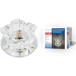 Встраиваемый светильник Fametto Luciole DLS-L125 G9 GLASSY/CLEAR UL-00000376