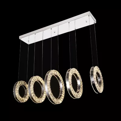 Подвесная люстра iLedex Crystal ice 4460-5 72W CR