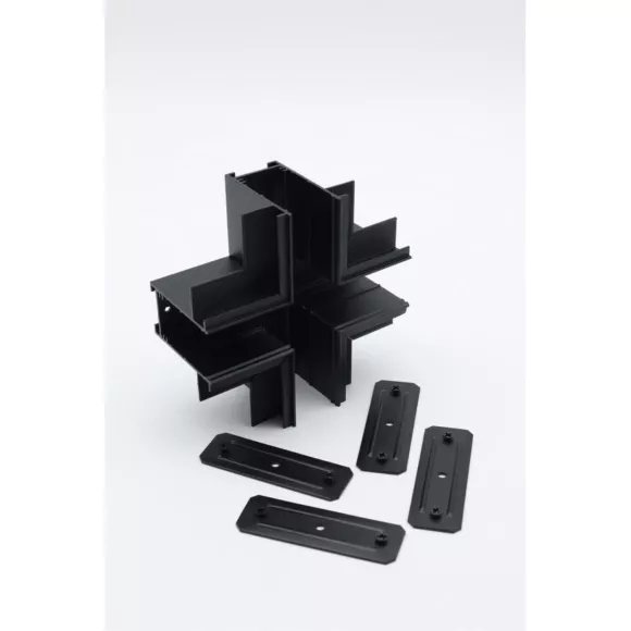 Соединитель Aployt Magnetic track 220 APL.0285.00.04, Черный, Алюминий, Польша Соединитель Aployt Magnetic track 220 APL.0285.00.04, Черный, Алюминий, Польша