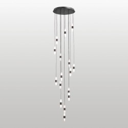 Каскадная люстра Lussole Hopkins LSP-7401