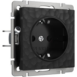 Розетка Werkel Hammer черный 4690389162596