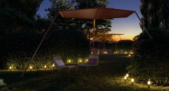 Ландшафтный светильник Maytoni Talpa O416FL-L3B3K