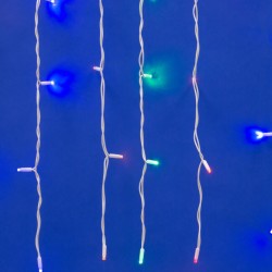 Уличная светодиодная гирлянда Uniel занавес 220V разноцветный ULD-C2030-240/TWK MULTI IP67