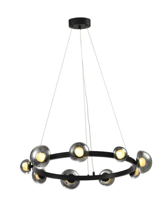 Подвесная светодиодная люстра с пультом управления Zortes ZRS.1888.09