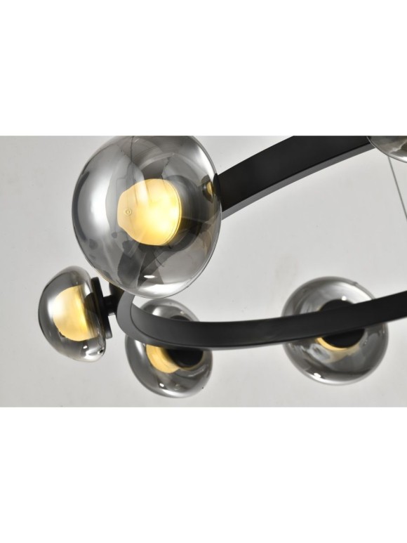 Подвесная светодиодная люстра с пультом управления Zortes ZRS.1888.09