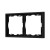 Рамка пластиковая Arlight FRM-NOBE-SFPL-2-BK 054216