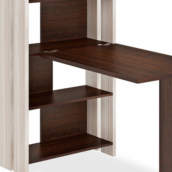 Стол компьютерный Домино Лайт СТЛ-ОВ+С100Прям без тумбы MER_STL-OV-S100Pryam_bez_tumby_VK