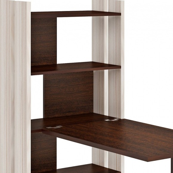 Стол компьютерный Домино Лайт СТЛ-ОВ+С100Прям без тумбы MER_STL-OV-S100Pryam_bez_tumby_VK