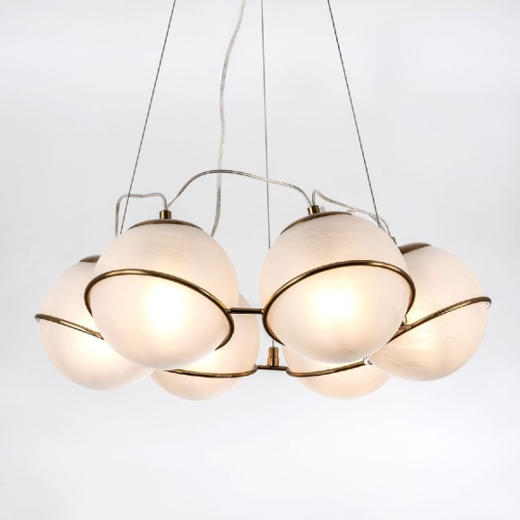 Подвесная светодиодная люстра Modelux MS.6115.6 BS