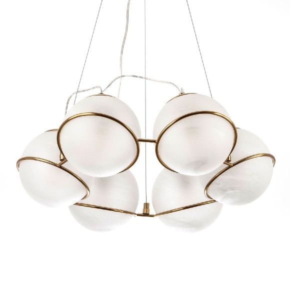 Подвесная светодиодная люстра Modelux MS.6115.6 BS