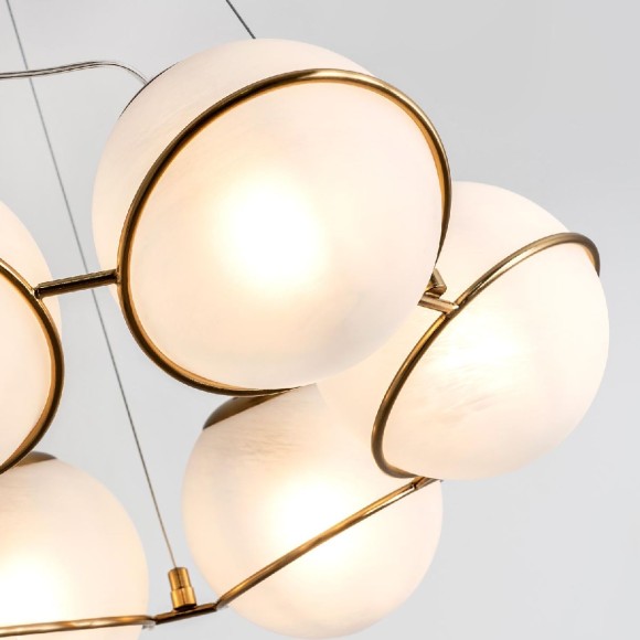 Подвесная светодиодная люстра Modelux MS.6115.6 BS