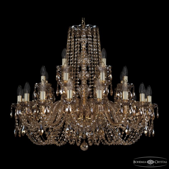 Подвесная люстра Bohemia Ivele Crystal 1402/16+8+4/300 G M721