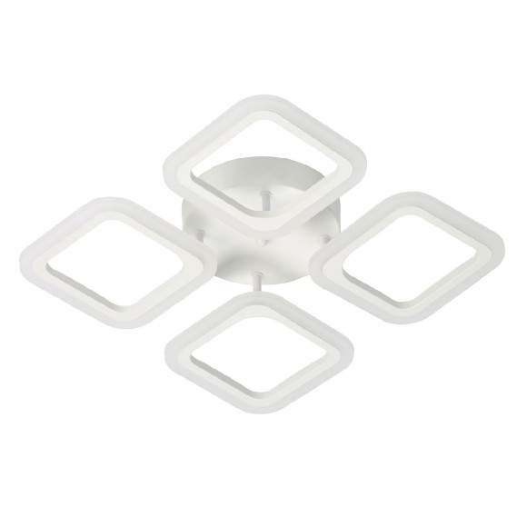 Потолочная светодиодная люстра с пультом управления De Markt Мадлен 424012804