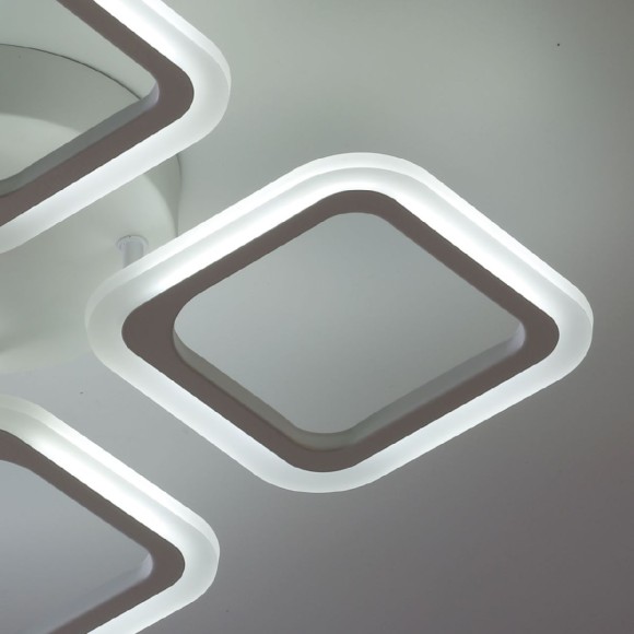 Потолочная светодиодная люстра с пультом управления De Markt Мадлен 424012804