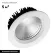 Встраиваемый светодиодный светильник Arlight LTD-145WH-Frost-16W Day White 021494