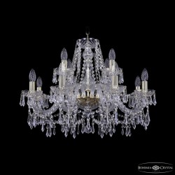 Подвесная люстра Bohemia Ivele Crystal 1403/8+4/240 G