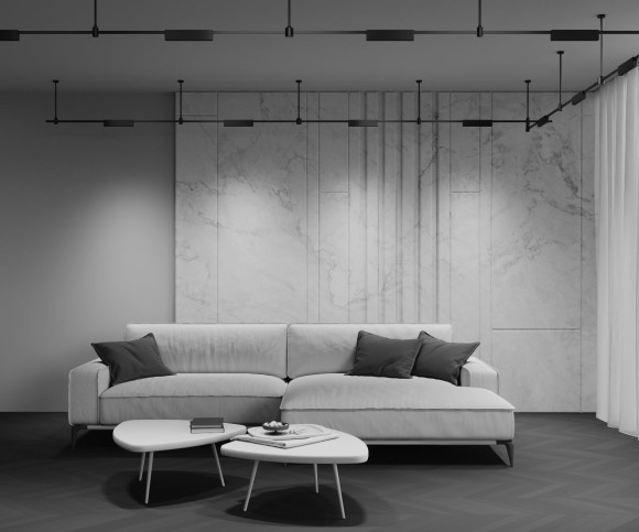 Трековый магнитный светильник Maytoni Points TR150-1-12W3K-M-B