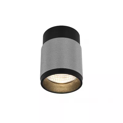 Накладной светильник iLedex Delta 1955-10W-3000K-36 BK+SL