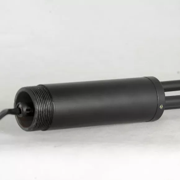 Торшер Lussole LSP-0579, Черный, Бежевый, Металл, вид сверху Торшер Lussole LSP-0579, Черный, Бежевый, Металл, вид сверху