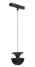 Трековый магнитный светильник iLedex Vision 4822-012-D80-6W-38DG-3000K-BK