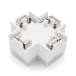 Крестовой коннектор для соединения модульных светодиодных светильников Apeyron 09-29