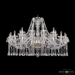 Подвесная люстра Bohemia Ivele Crystal 1413/20+10/530 G