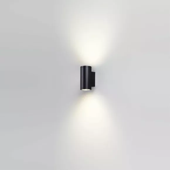 Уличный настенный светильник Odeon Light Nature Long 7142/24WL, Черный, Металл, Хай-тек стиль