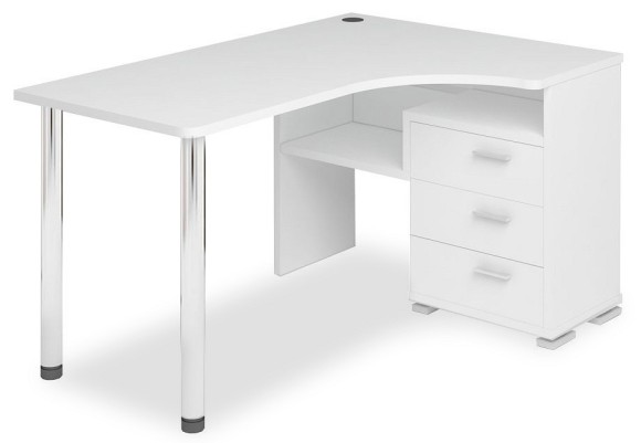 Стол письменный Домино СР-132С-140 MER_SR-132S-140-BE-PRAV