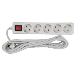 Удлинитель бытовой General GES-16-3x100-5-10m-S 470046