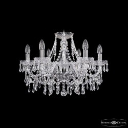 Подвесная люстра Bohemia Ivele Crystal 1403/6/195 Ni