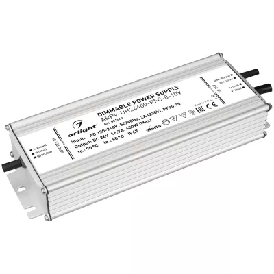 Блок питания Arlight ARPV-UH24400-PFC-0-10V (24V, 16.7A, 400W) 031043