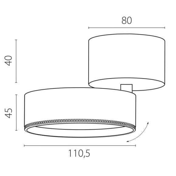 Потолочный светильник Lightstar Alta Pro A5636SO