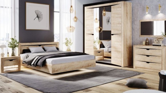 Кровать полутораспальная Магантия WO_533200