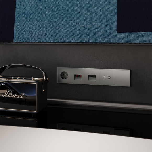 Розетка телевизионная Voltum S70 VLS060406