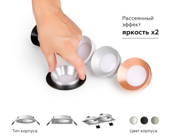 Насадка передняя Ambrella Light DIY Spot N7035