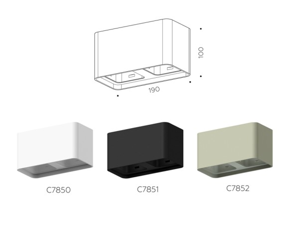Корпус светильника накладной Ambrella Light DIY Spot C7850