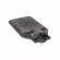 Уличный консольный светильник Uniel ULV-R25H-100W/4000K IP65 GREY UL-00012627, Серый, Прозрачный, Нейтральный белый, вид снизу