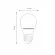 Светодиодная лампа Elektrostandard Mini Classic LED 7W 6500K E27 матовое стекло 4690389055270, Холодный белый, 77