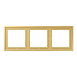 Рамка трехместная Jung LSZME983BFC