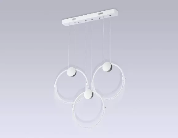 Подвесной светильник Ambrella Light Comfort FL10595, Белый, Нейтральный белый, Металл Подвесной светильник Ambrella Light Comfort FL10595, Белый, Нейтральный белый, Металл