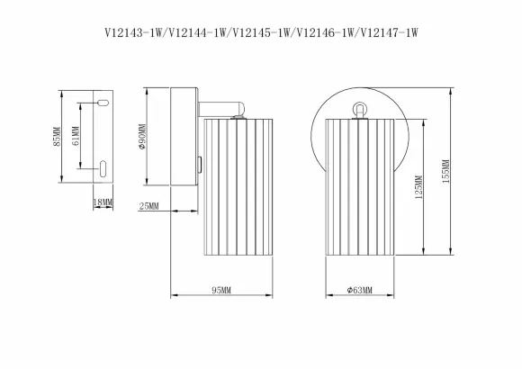 Спот Moderli Cora V12146-1W