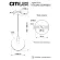 Подвесной светильник Citilux Томми CL102625, Розовый