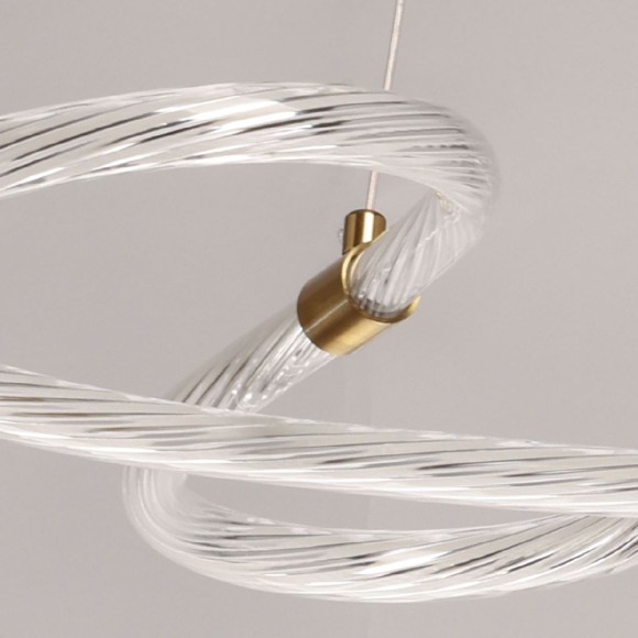 Подвесная светодиодная люстра De Markt Мадлен 424017101